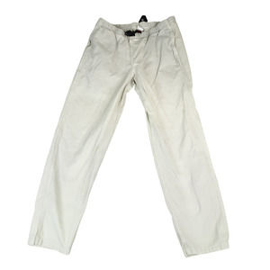 VTG Gramicci Pants Men's L Beige Hiking Chinos‎ Drawstring Waistband USA Made